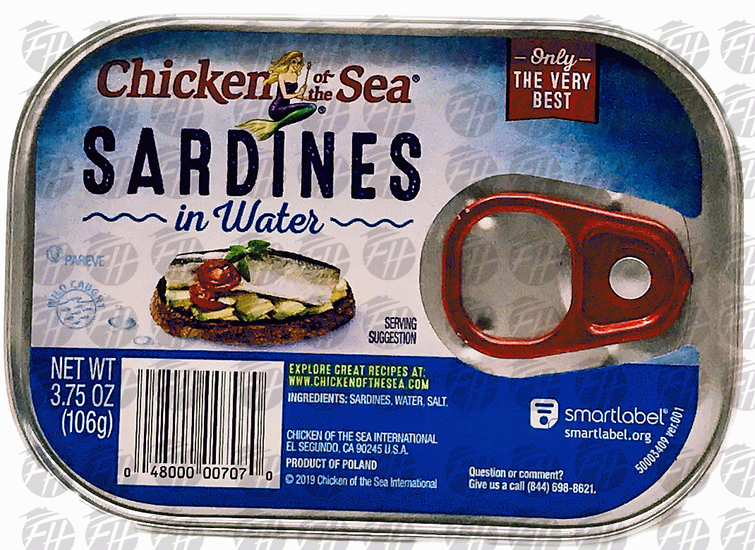 Chicken Of The Sea  sardines in water Full-Size Picture